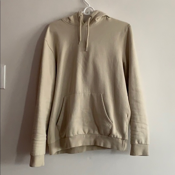 topman beige hoodie
